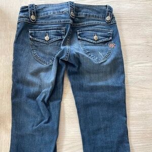 Vintage Denim Capri from Miss Me